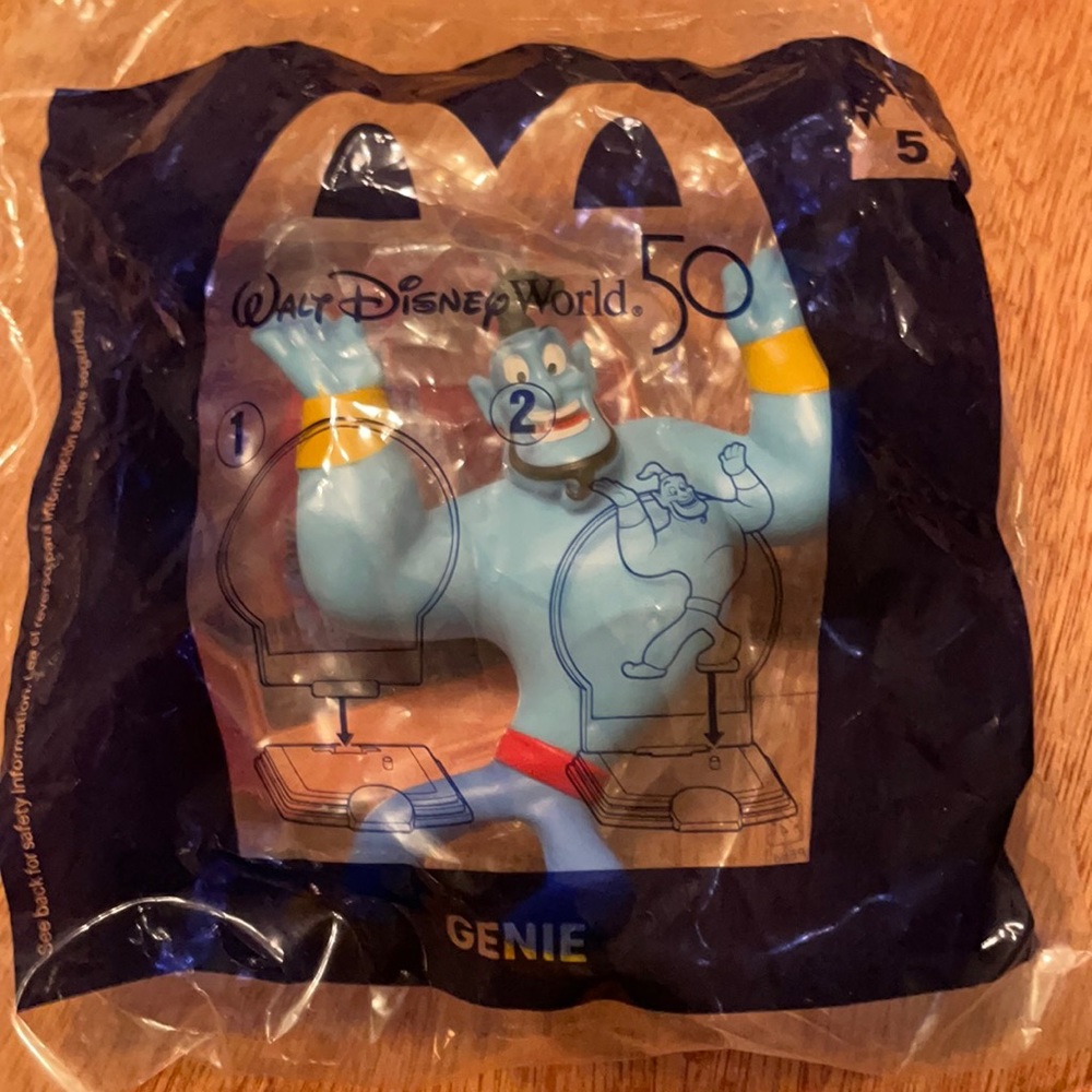 Genie (#5) Disney’s McDonald’s 50th anniversary toy